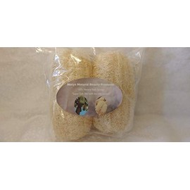 Natys Natural Soft Loofah (Pack of 2 Small Standard Size)