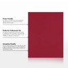 8 1/2 x 11 Cardstock - Garnet Red (50 Qty.)