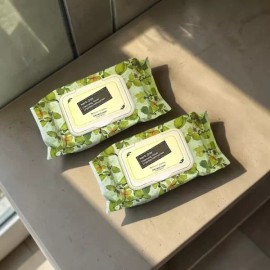 간편 메이크업 노폐물 리무빙 클렌징 티슈 화장지우는 티슈 제품 70매 2개 Easy Makeup Remover Cleansing Wipes 70 Sheets 2 Packs