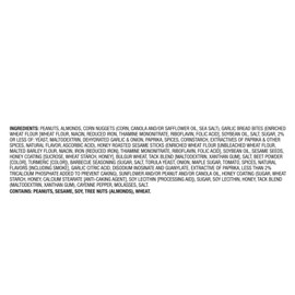 Honey Roasted BBQ Trail Mix: Peanuts, Almonds, Corn Nuggets, Garlic Breadsticks, Sesame Sticks, Sweet & Spicy Snack Snacking Food, 16oz Southern Grove Jumbo Bag