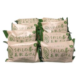 Yukino Hot Springs, Delicious Tea Beautiful Skin Soap, Set of 6