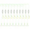 Briny River 10Pcs 12# Carp Fishing Spring Feeder Hooks Bait