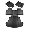 4Pcs Heavy Duty Car Floor Mats Waterproof Automotive Liners Compatible