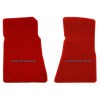 LLoyd Mats NEW! Red FLOOR MATS 2010-2015 Camaro Embroidered Logo