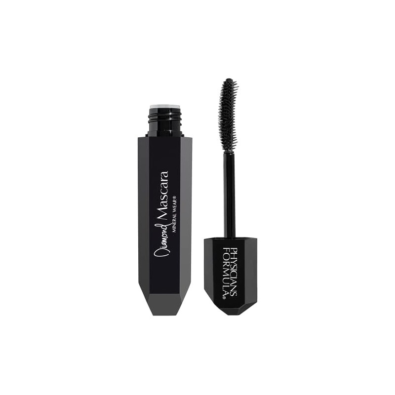 Physicians Formula Mini Diamond Mascara Black 0.07 FL OZ |Dermatologist