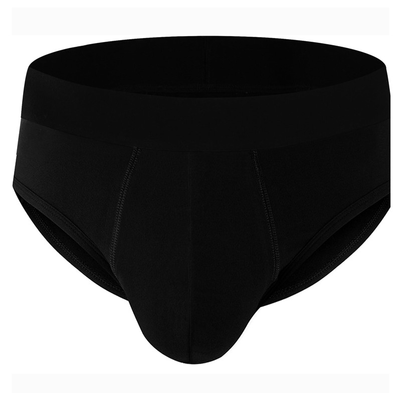 AIRCUTE Washable Urine Incontinence Underwear for Men, Reusable Cotton Absorbency