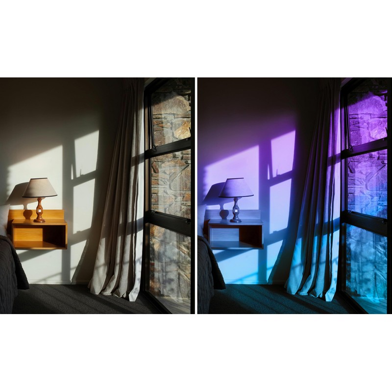 VViViD Transparent Colorful Vinyl Window Tinting Sheets (10ft x 4.9ft,