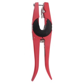 Ear Tag for Cow, Round Ear Tag Applicator Universal Pig Tags Plier Veterinary Livestock Animal Puncher Tool Identification Card Installation Tools Farm Supplies for Cow Pigs Goats Cattle Sheep Horse