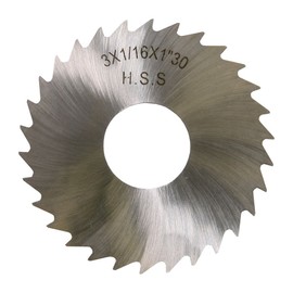 LittleMachineShop.com 1/16" High Speed Steel Slitting Saw Blade (4727)