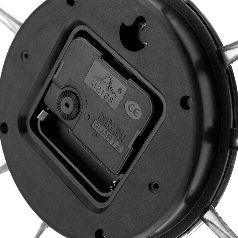 Linian 3D Removable Wall Clock Cutlery Kitchen Spoon Fork Wall