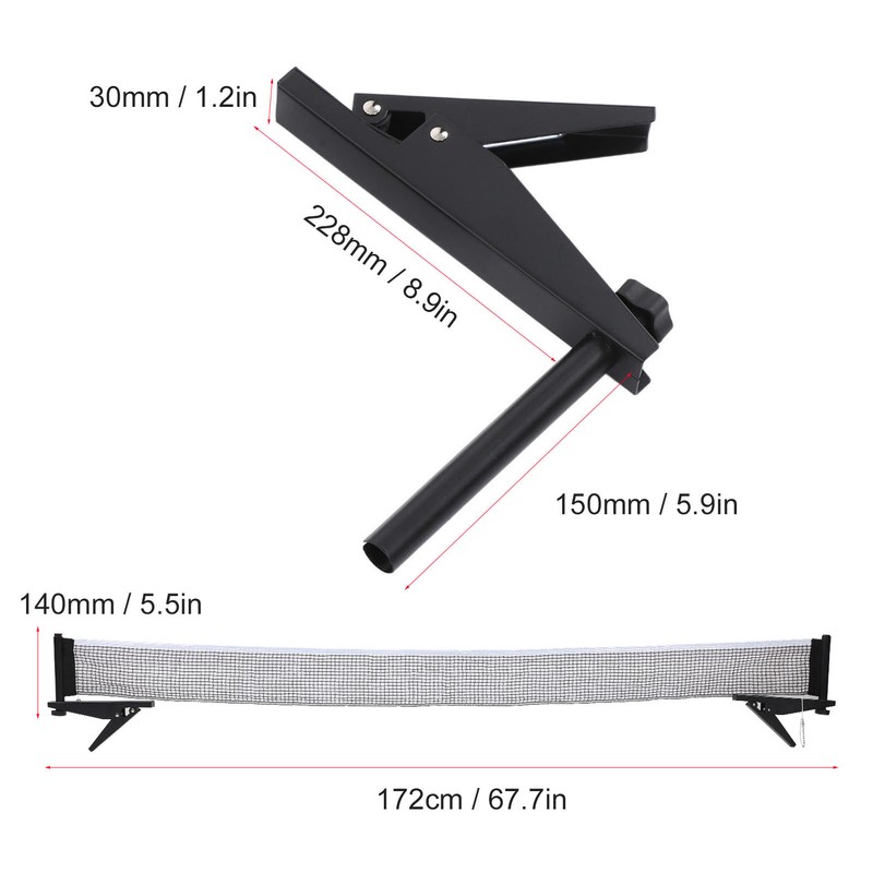 Professional Standard Table Tennis Net Rack Set Indoor Table Tennis
