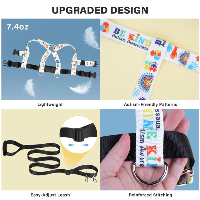 Safety Walking Harness and Leash for Autism & Special Needs