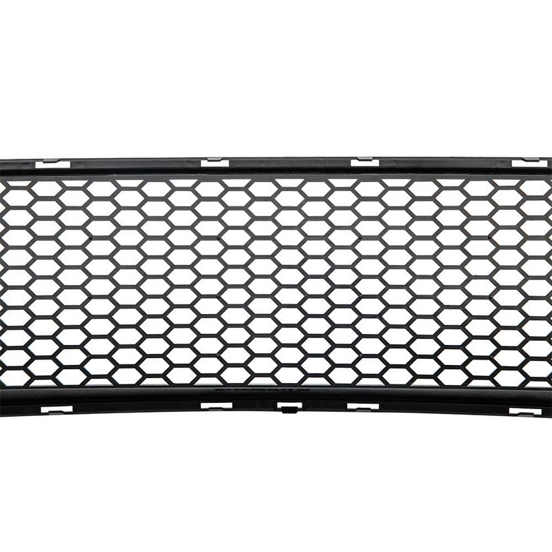 GRAND ORANGE Bumper Grille w/Turn Signal LED DRL Light Honeycomb