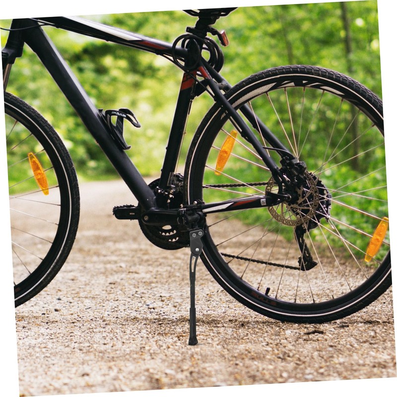 ORFOFE Adjustable Aluminum Alloy Bike Kickstand for Mountain Bikes Easy