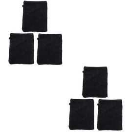 Healeved 6pcs Makeup Remover Gloves Face Cleaning Tool Soft Microfiber Gloves for Women Face Wash Travel