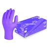 Skytec Iris Purple (Box of 100) Disposable Nitrile Gloves -