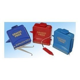 Drakes Pride Supalock Gold string bowls measure - Green