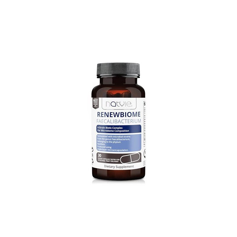 Renewbiome FAECALIBACTERIUM - Probiotic with Faecalibacterium Prausnitzii - 5 Billion