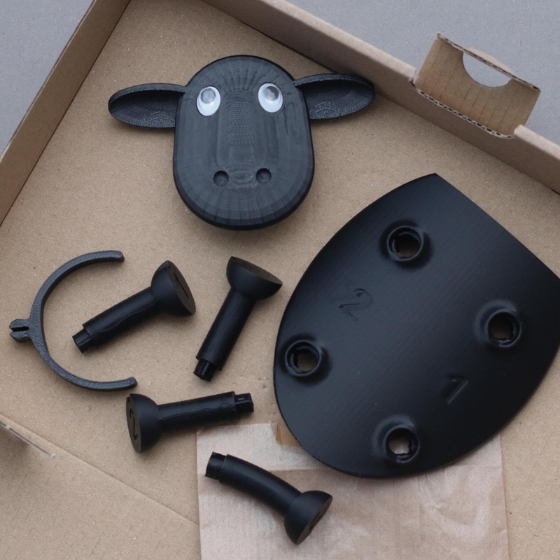 Cadovation Sheep Toilet Roll Holder - Toilet Roll Holder Made