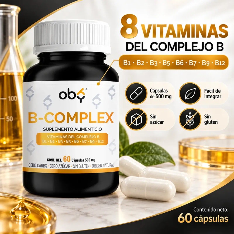 Suplemento Complejo B Formula Completa Nutricion Diaria