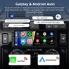 Single Din Car Stereo with Carplay and Android Auto -