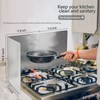3 Sided Splatter Guard, Anti Splatter Shield Stainless Steel Oil