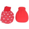 Hot Water Bottle Silicone Explosion Proof Hot Water Bag with