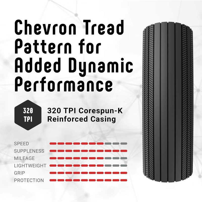 Vittoria Corsa Control TLR G2.0 Tyre: Full Black 700X30C