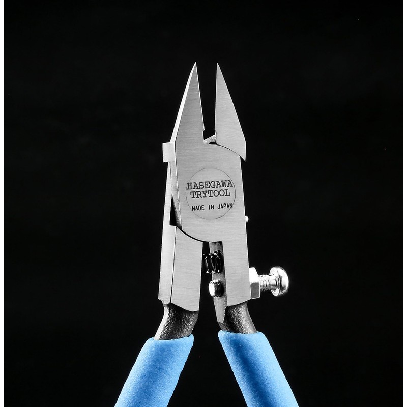 Hasegawa TT116 Tri-Tool for Plastic Models, Precision Flat Blade Planipper,