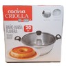 Cocina Criolla Flanera Baño Maria Flan Mold 8.6 in. Aluminum