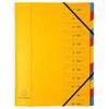 Exacompta 54129E Premium Stapled Folder Made of Extra Strong Colorspan