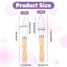 3 Pack Button Hook, Dresses Assist Tool for Seniors Wedding Dress Button Hook Tool with Easy-Grip Wooden Handle Buttons for Shirts, Coats, One Hand Dressing Aids for Limited Dexterity