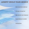 RUIOMII 100PCS Armpit Sweat Pads, Odorless Anti Odor Ultra Yhin