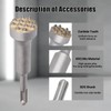 Vearter SDS Plus Bushing Tool 12 Tips, 5.3'' X 1.4''