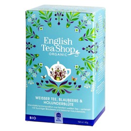 English Tea Shop - White Tea Blueberry & Elderflower - 30g