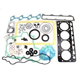 Zachager V3300 V3300T V3300DI Engine Overhaul Gasket Kit for Kubota M6040 M6060 Bobcat S650 S630 Replacement Parts