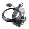 Magnifying Glass LED Magnifying Desk Lamp with Auxiliary Clips for
