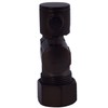 Westbrass A105BL-62 1/4-Turn Lever Handle Angle Stop Shut Off Valve,