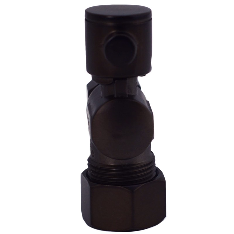Westbrass A105BL-62 1/4-Turn Lever Handle Angle Stop Shut Off Valve,