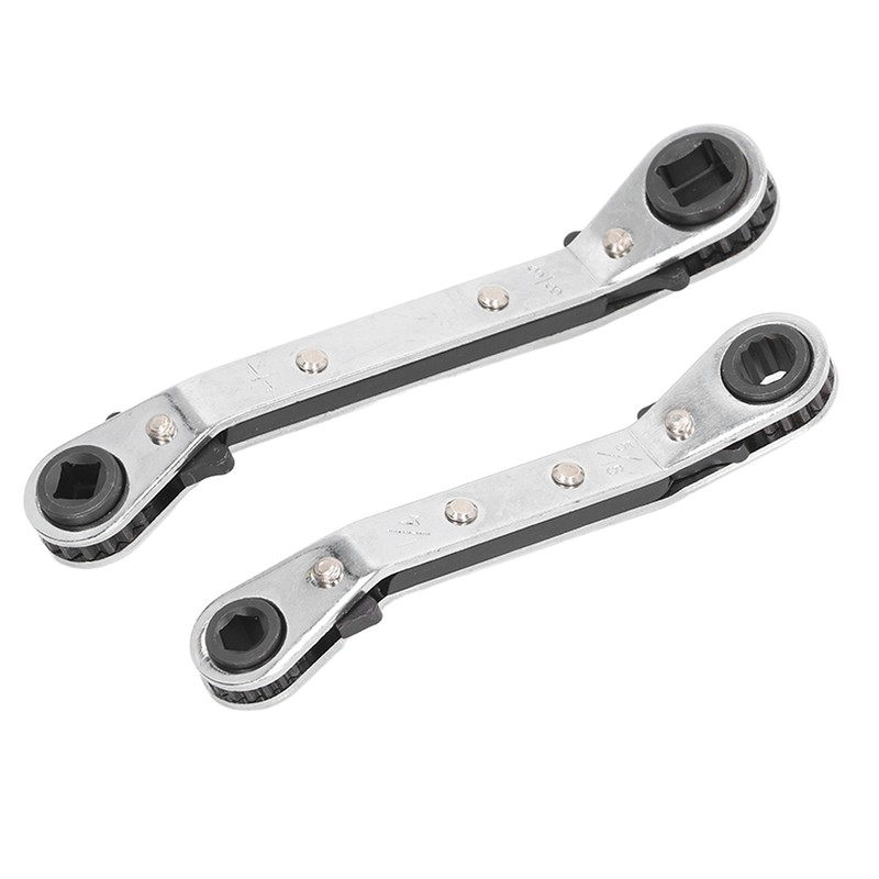 HVAC Service Wrench 3/8 to 1/4in 5/16 to 1/4in Stainless
