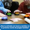 Learning Resources Lights and Sounds Buzzers, Juegos para Noche Familiar,