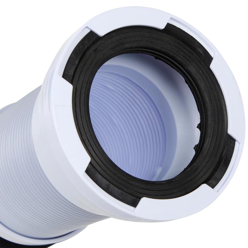 Flexible Toilet Pan Connector Universal WC Flexi Slinky Waste Soil