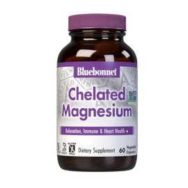 Bluebonnet Nutrition Albion Chelated Magnesium, 60 Count