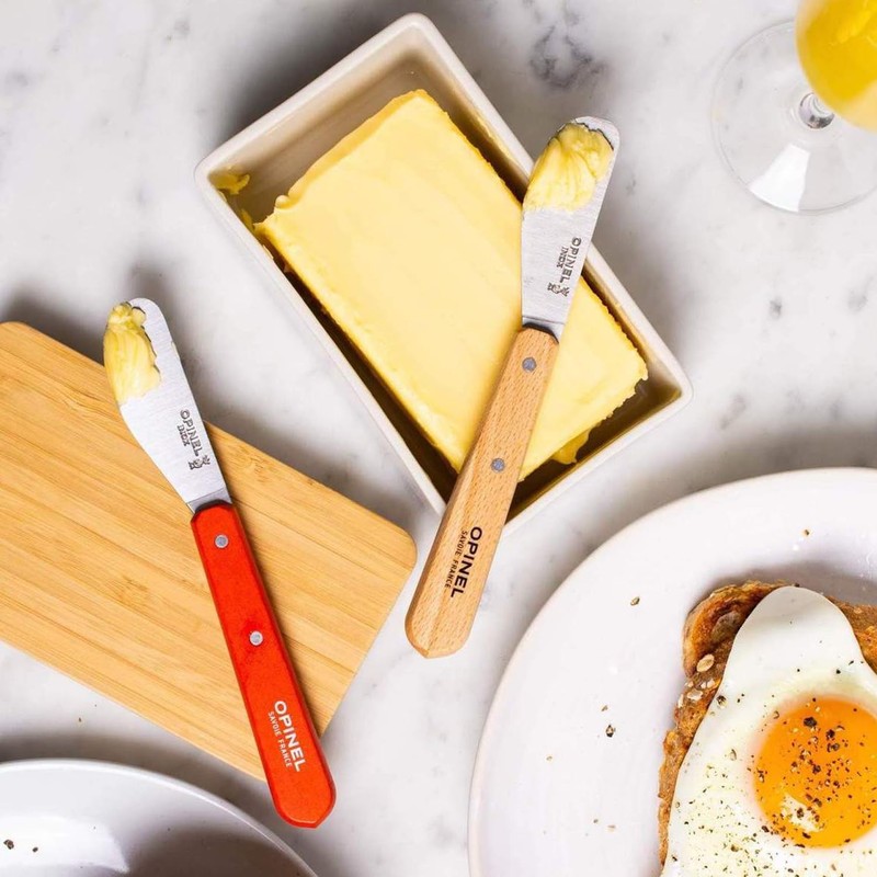 OPINEL Essential No.117 Spreading + Butter Knife, Painted Hornbeam Wood