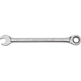 CRAFTSMAN Ratcheting Wrench, SAE, 1/2-Inch, 72-Tooth, 12-Point (CMMT42563)