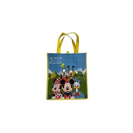Legacy Licensing Partners Disney's Mickey Mouse and Friends Recycling Environmentalism Green Large Reusable Tote Bag
