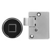Fingerprint Cabinet Lock Kit Biometric Keyless Locking Anti‑Theft Low Battery