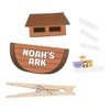 Fun Express 4" x 2 1/2" Brown Noah’s Ark Clothespin