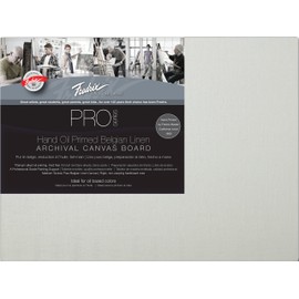 Tara Materials Fredrix 16x20 Linen Archival Canvas Board