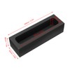 Rectangular Graphite Ingot Mold Fast Heating High Purity Graphite Crucible